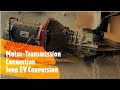 Electric motor to transmission connection! (Jeep EV Conversion)