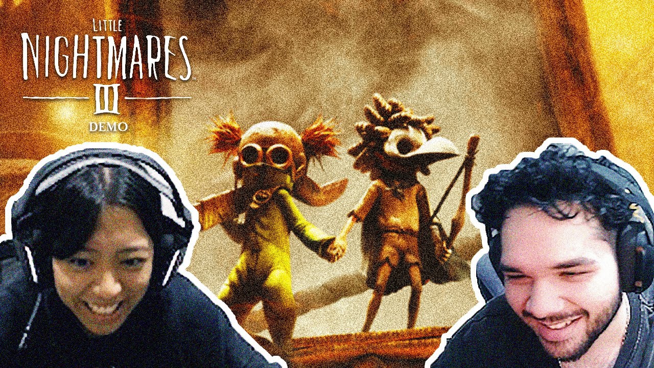 We Tried the Little Nightmares 3 Demo... | Playing with My Friend Alex!