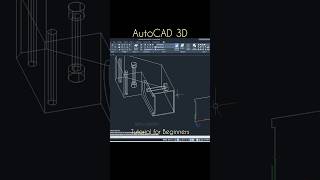 autocad 3d tutorial for beginners, simpel command,