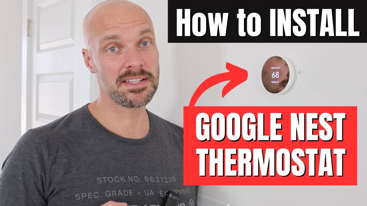 How to Install a Google Nest Thermostat - YouTube