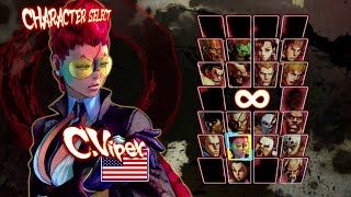 Street Fighter IV - C. Viper Arcade Mode + Unlocking Cammy
