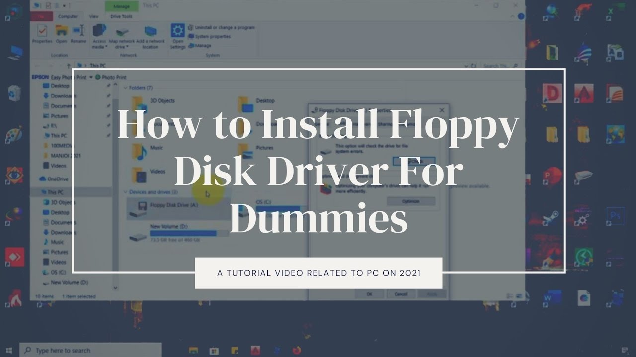 how to format floppy disk windows 10
