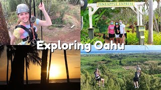 Ziplining in Hawaii and Exploring the Island of Oahu