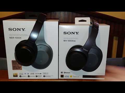 Sony MDR-1000x vs Sony WH-1000Xm2