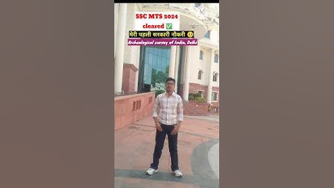 SSC MTS 2024 cleared 🥺🔥🔥💯✅ #ssc #sscmts #shorts #motivation #trending #viral