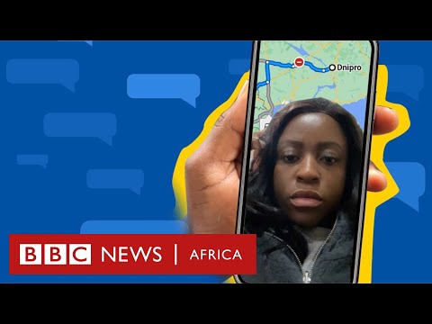 Your phone is my phone: How I fled Ukraine – BBC Africa