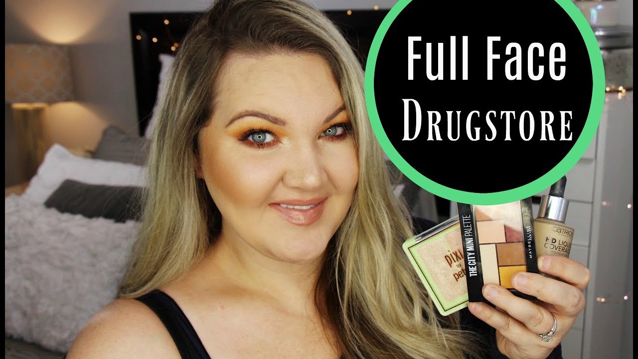 DRUGSTORE MAKEUP | FULL FACE AFFORDABLE LOOK