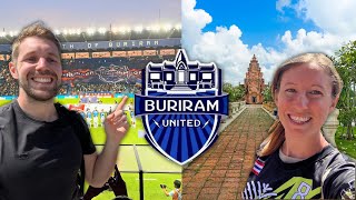 Buriram Thailand Travel Vlog (ISAAN): Buriram United vs Chonburi, MotoGP Circuit, Volcano Park