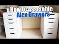 How to Build IKEA Alex Drawers (Build IKEA Furniture)