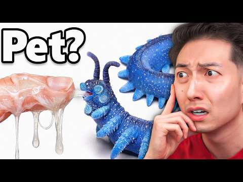 He Got a Pet Alien Worm... (spits slime)