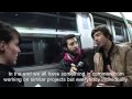 Capture de la vidéo Ledge Interview In Parisian's Metro