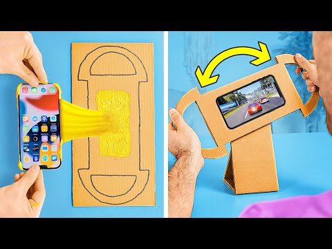 Cardboard Gadgets? No Way! 😰 Easy Cardboard DIY 📦