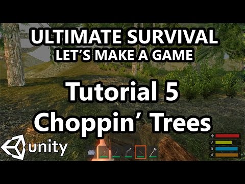 5.-unity-tutorial---how-to-make-a-survival-game---chopping-down-trees!