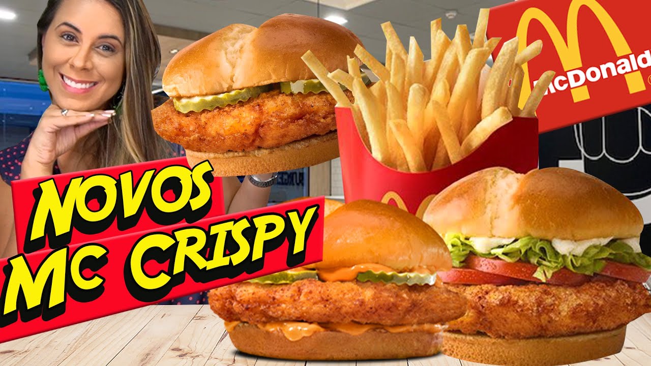 Lançamento McDonald's McCrispy Chicken