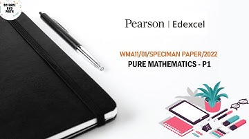 WMA11/01/SP/SPECIMEN PAPER  | Edexcel International AS/A Level Pure Mathematics P1