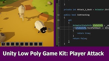 Unity Low Poly Asset : Player Attack