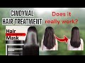 Cindynal smooth and moisten hair film  no steaming  does it really work  marivic delfino