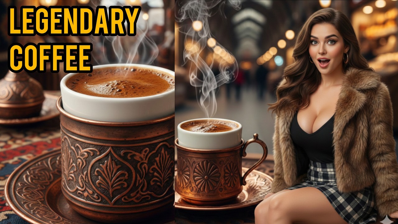 İstanbul’da EFSANE Türk Kahvesi! ☕🔥 Kapalıçarşı’nın Gizli Lezzeti
