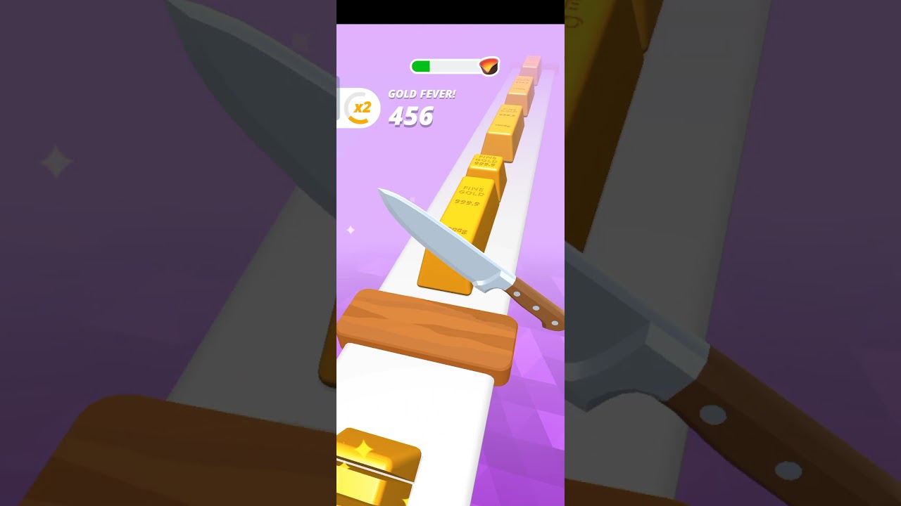 Perfect Slices Bonus level | Golden bar part 1 