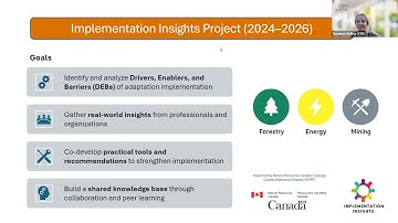 From Planning to Practice: ​​Advancing Adaptation Implementation in Mining (Oct 30, 2025)