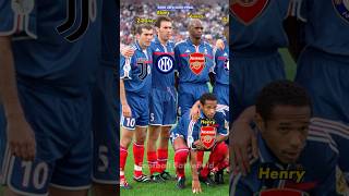 France squad vs Italy Final UEFA Euro 2000🔥Clubs❤️#footballshorts #henry #zidane