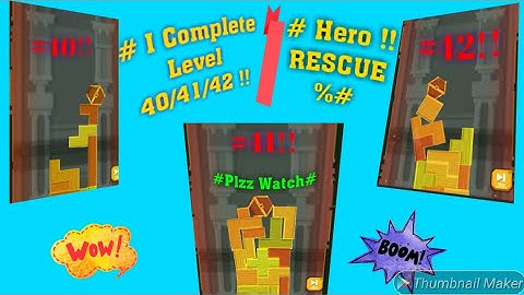 # Hero RESCUE !! i Complete Level " (40/41/42) " In Tower Mode || By New Digital Gaming ||...
