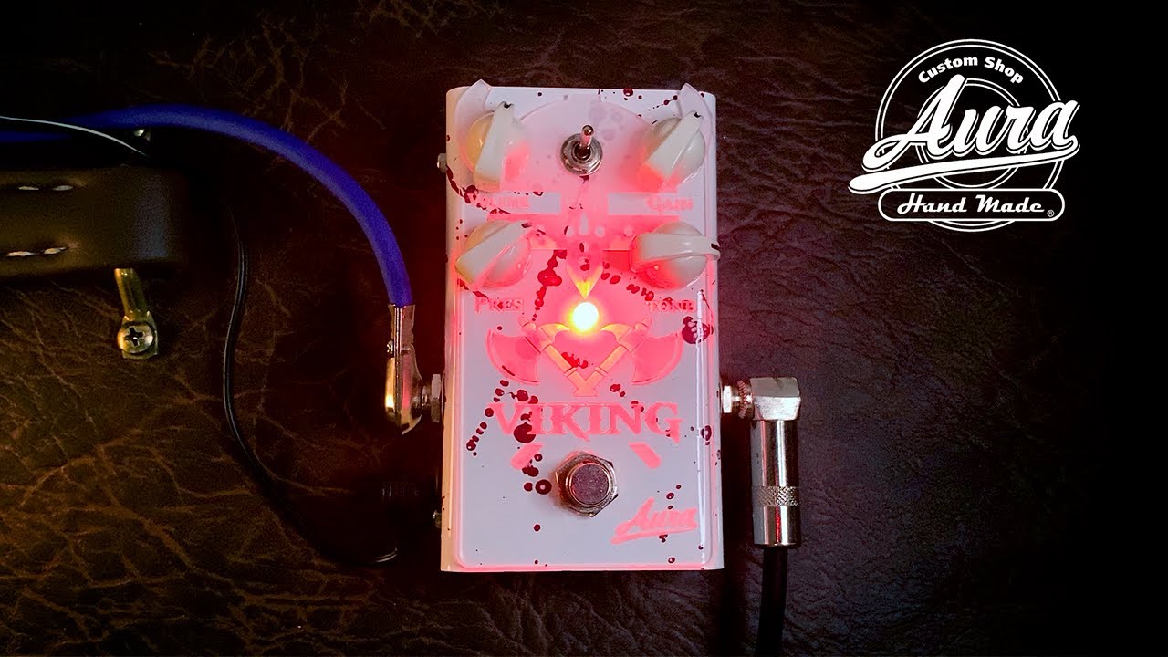 Pedal de Alto Ganho! -  Viking Aura Amps