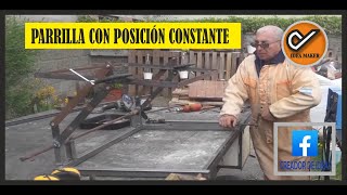 SISTEMA ELEVADOR DE PARRILLA  IDEA GENIAL. HECHO EN CASA #13