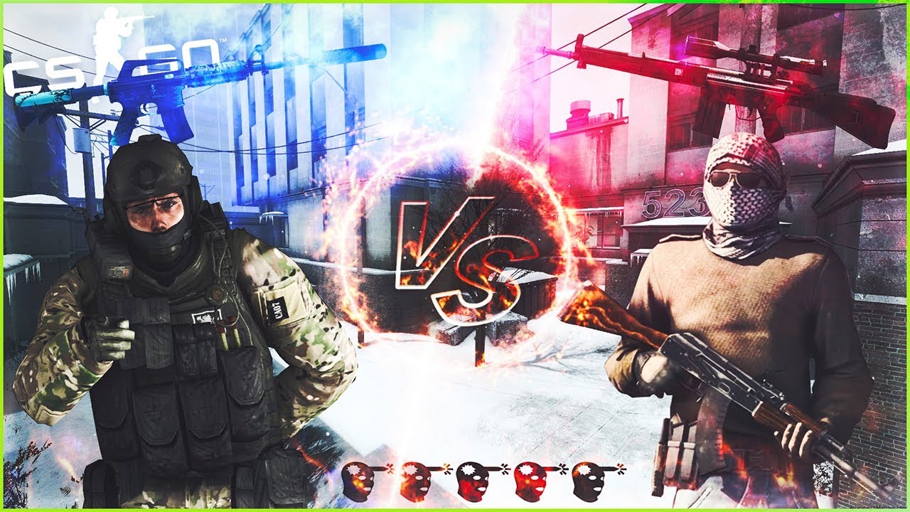 G3SG1 VS М4A1-S - CS:GO/КС:ГО