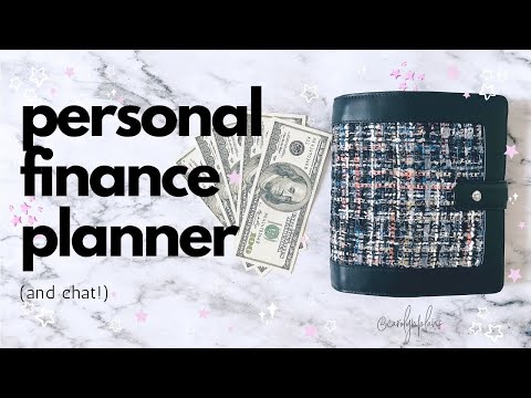 FINANCE PLANNER SETUP | @carolynplans