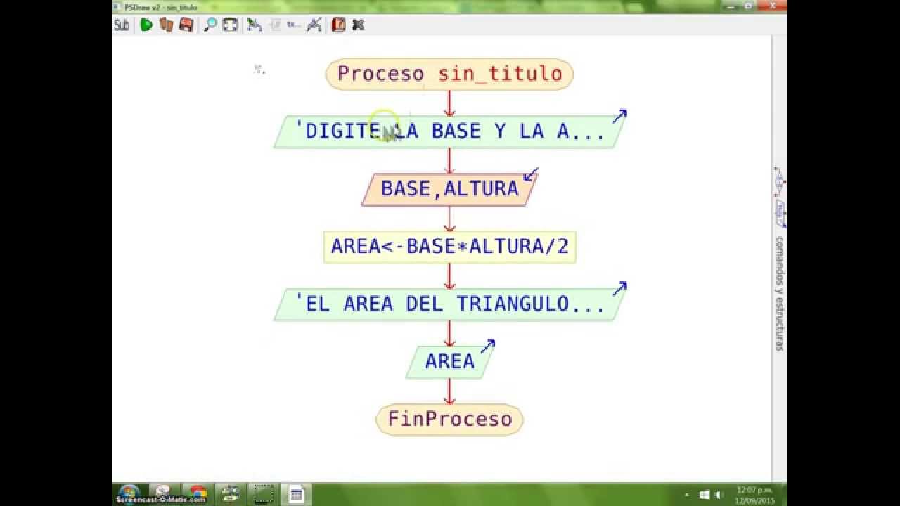 TRIANGULO RECTANGULO CON PSEINT - YouTube
