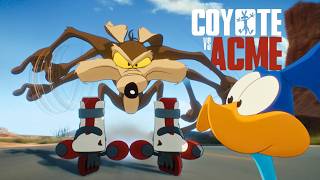 Coyote CHASES Roadrunner with the WORST ACME Products | Coyote vs ACME | Movie Clip