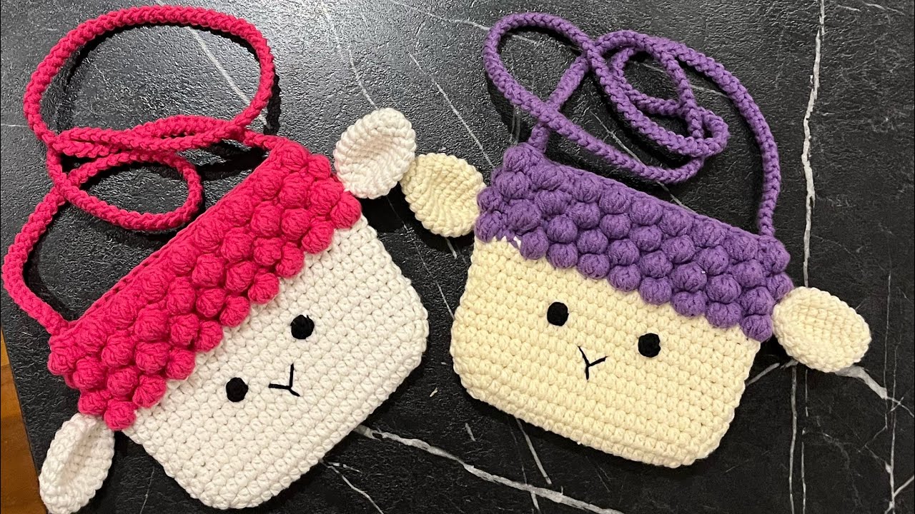 Kuzu çanta yapımı kolay çocuk çantası anlatımı