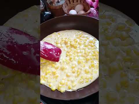 Баночка кукурузы и два яйца,завтрак который очень нравится детям # еда#завтрак #вкусно