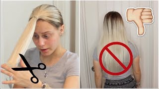 i teach you the WRONG way to cut your hair...