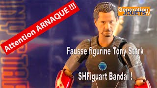 Attention arnaque vraie ou fausse figurine Tony Stark / Iron Man 3 ?