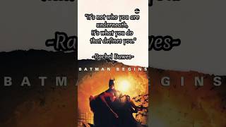 Batman Begins 2005 - Movie Quotes
