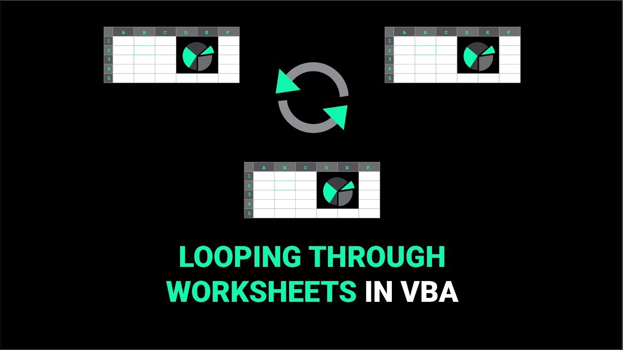 looping-through-worksheets-in-vba-youtube