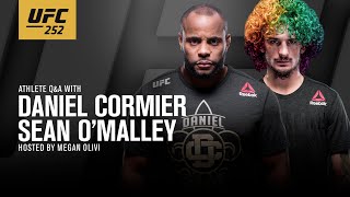 Megan olivi hosted a virtual fan q&a with heavyweight title challenger
daniel cormier and undefeated bantamweight sean o'malley on tuesday of
ufc 252 fight w...