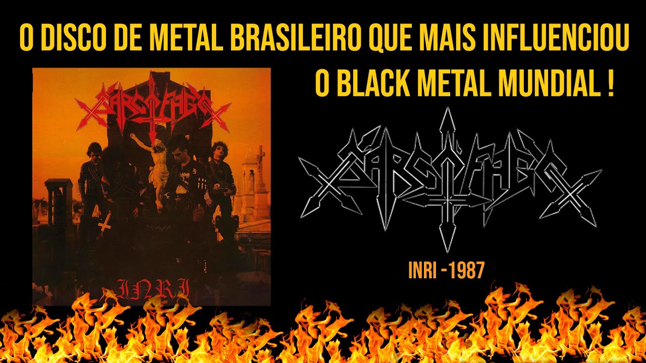 SARCOFAGO : INRI ( 1987) - MERCILESS METAL - GOBLIN TV - YouTube
