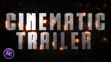 After Effects Tutorial: 3D Cinematic Title Animation in After Effects - No Plugin | Free Download