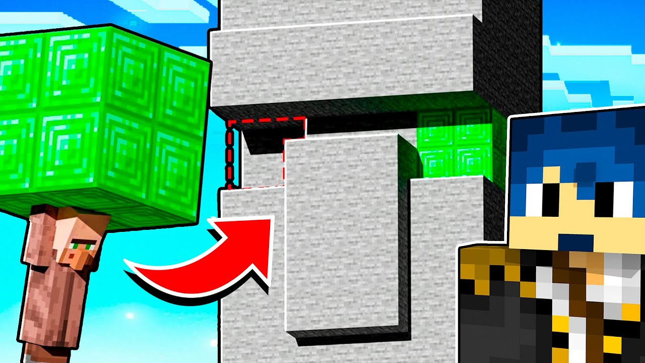 HO FATTO COSTRUIRE AI VILLAGER LA LORO CITTÀ! - MINECRAFT