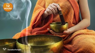 [12 Hours] Tibetan Meditation, Singing Bowls, Deep Sleep | The Sound of Inner Peace 11