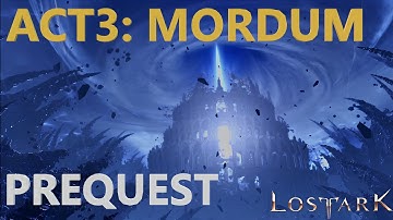 Lost Ark - [LORE] - Kazeros raid - Act3: Mordum - Prequest - "As One Again"