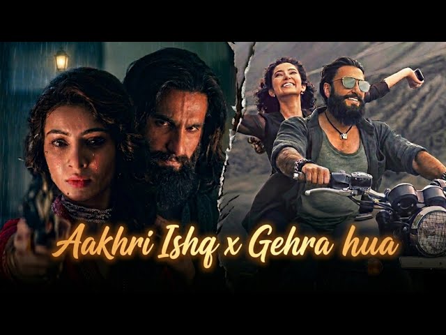 Aakhri Ishq x Gehra Hua - Romantic Instrumental Mashup | Dhurandhar