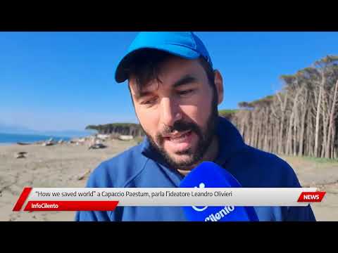 Pulizia spiagge: a Capaccio Paestum l'iniziativa di Leandro Olivieri