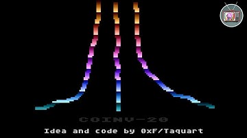 COINV-20 by Taquart (2020) | Atari 8 bit Demoscene