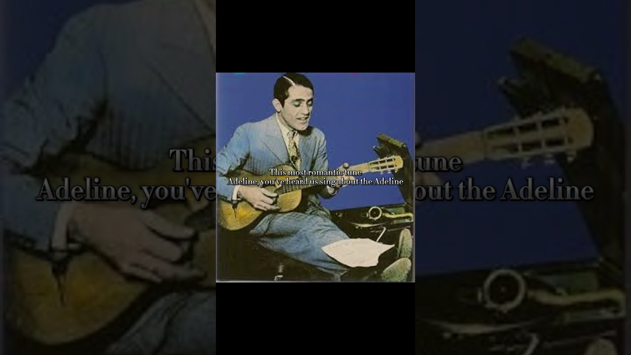 Al Bowlly - Adeline 1930 (lyrics short) 