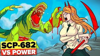 SCP-682 vs. POWER From CHAINSAW MAN