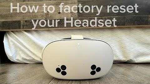 How to factory reset your #metaquest3s 